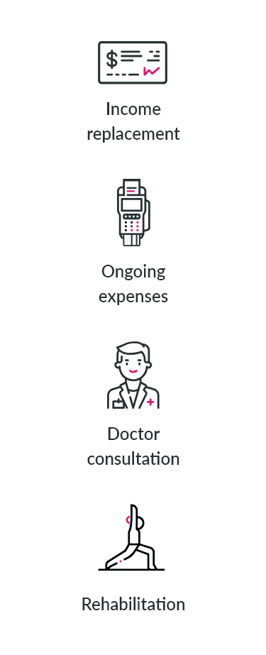 Disability benefit uses