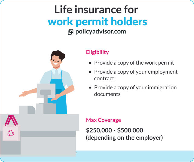 Life insurance for work permit holders